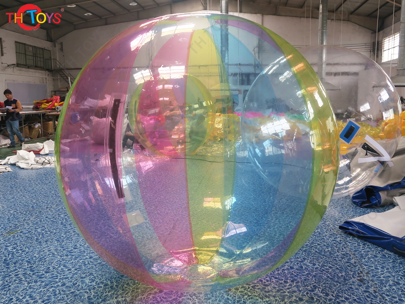 Inflatable Water Ball Human Hamster Ball Water Walking Ball Water Zorbing Ball
