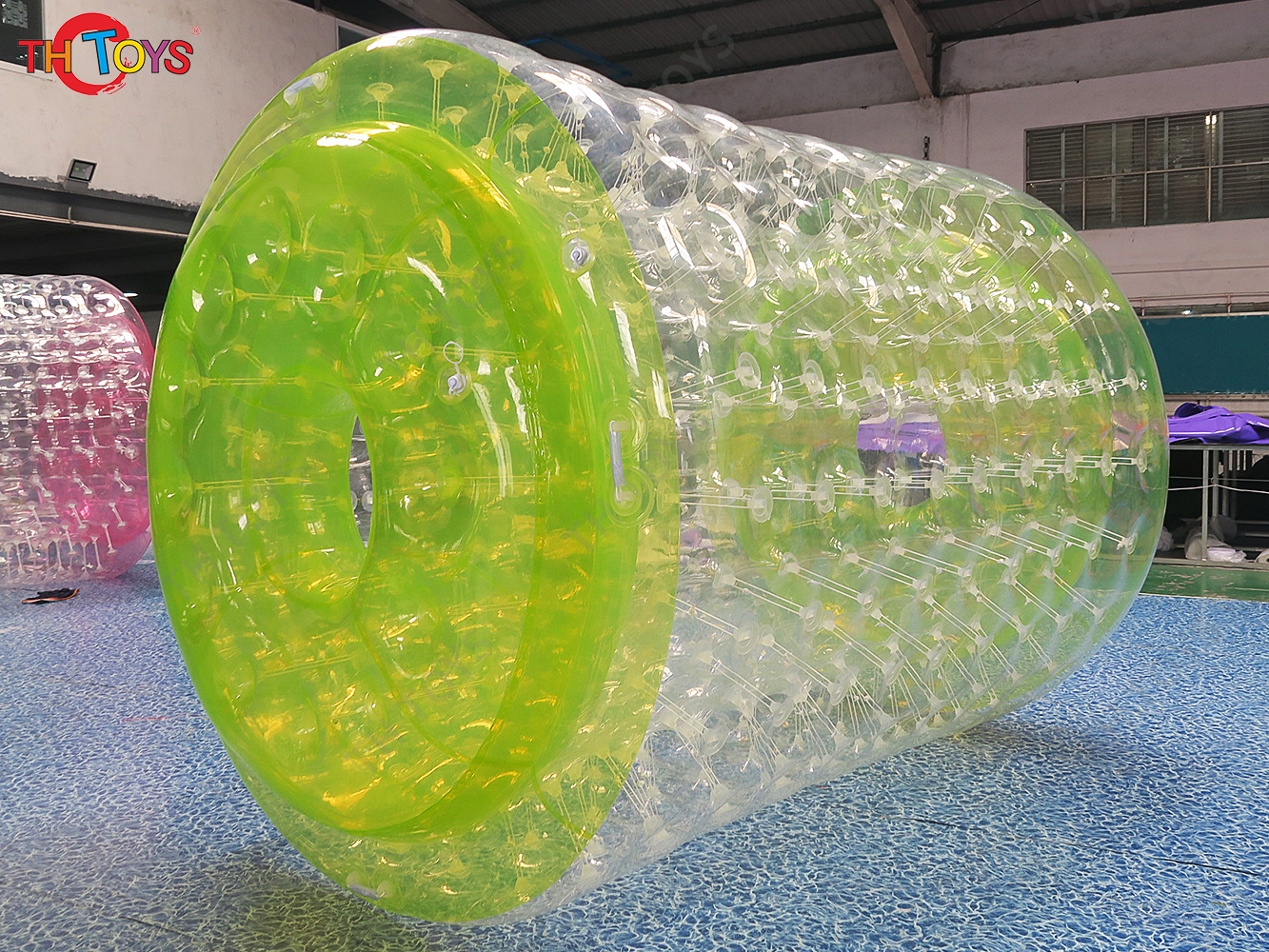 0.8mm PVC kids or adutls Inflatable WaterHotwheels Inflatable Water Roller For Kid,Inflatable Water Rolling Tube