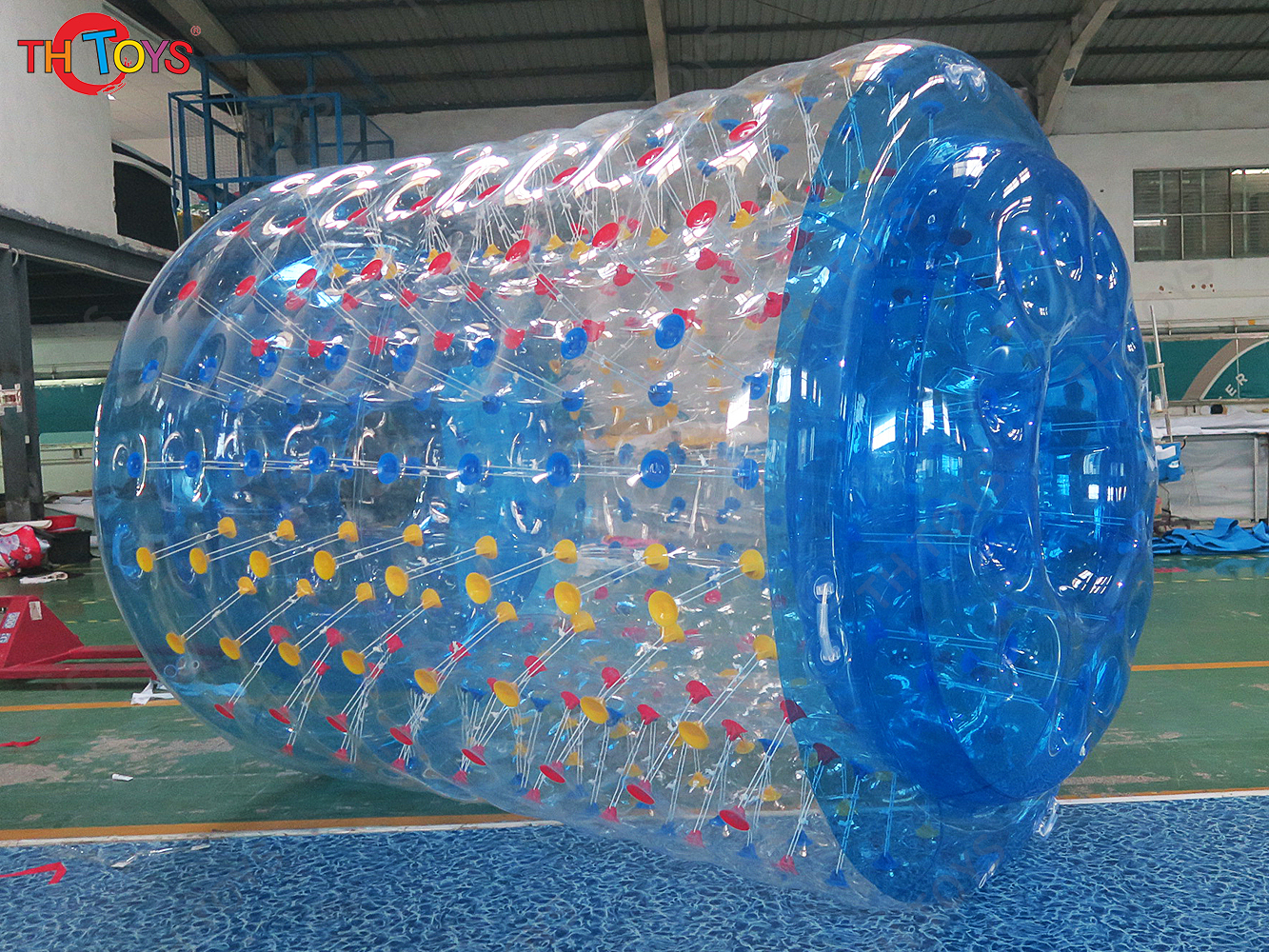 Inflatable Human Water Walking Ball Roller Wheel Zorb Running Sports Game