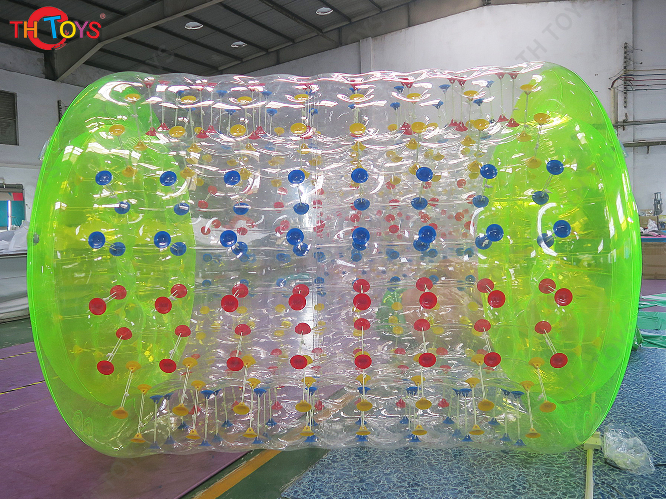 Inflatable Human Water Walking Ball Roller Wheel Zorb Running Sports Game