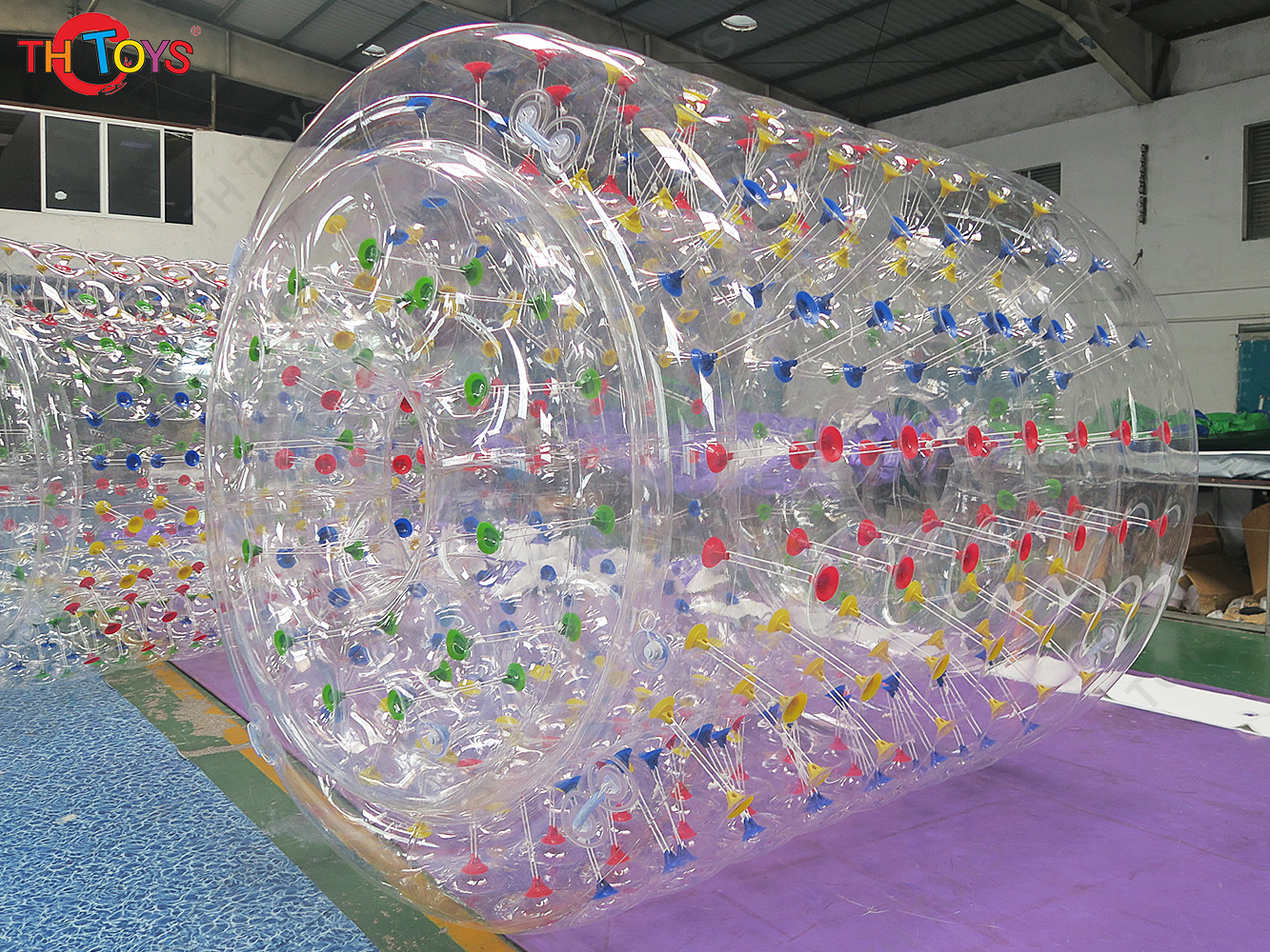 Inflatable Human Water Walking Ball Roller Wheel Zorb Running Sports Game