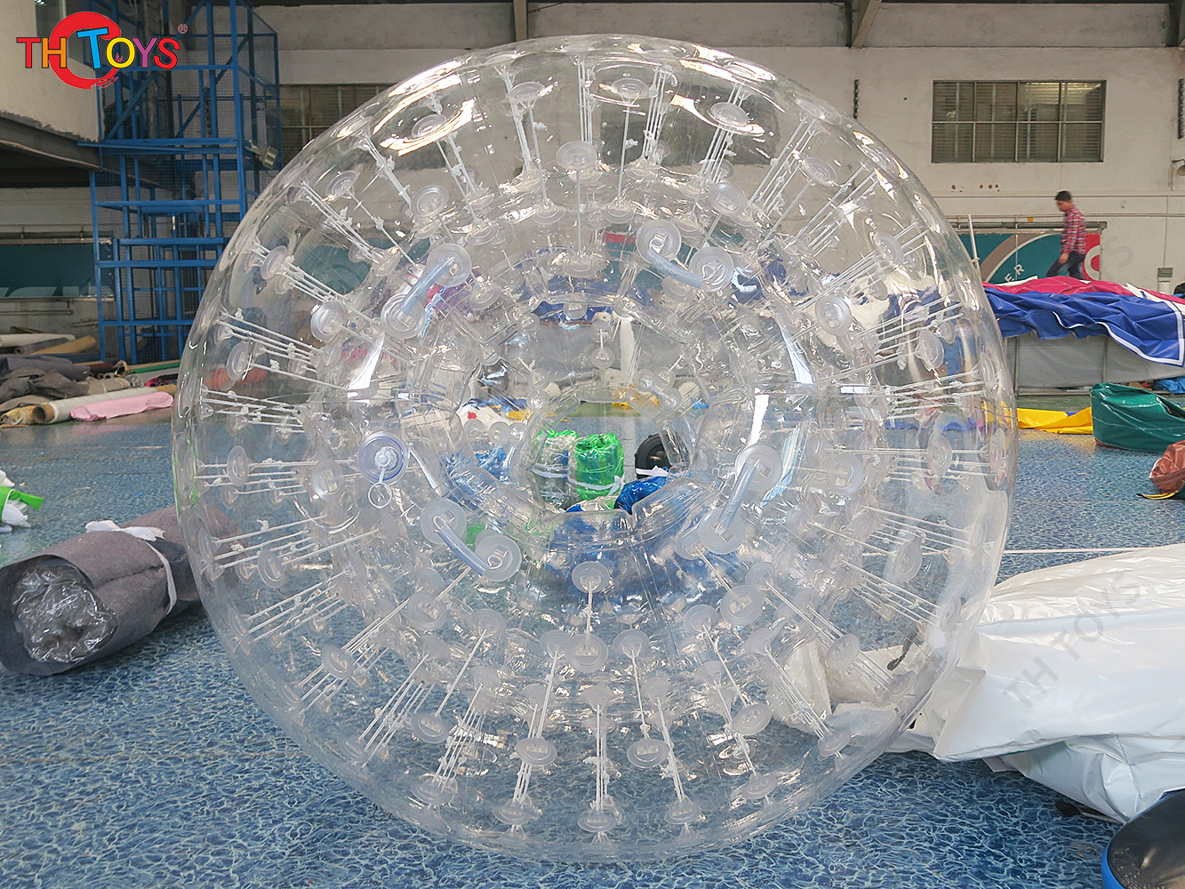 PVC Inflatable Playground Zorb Ball For kids!Human Hamster Ball, Grass Zorbing Ball, Durable Zorb Ball
