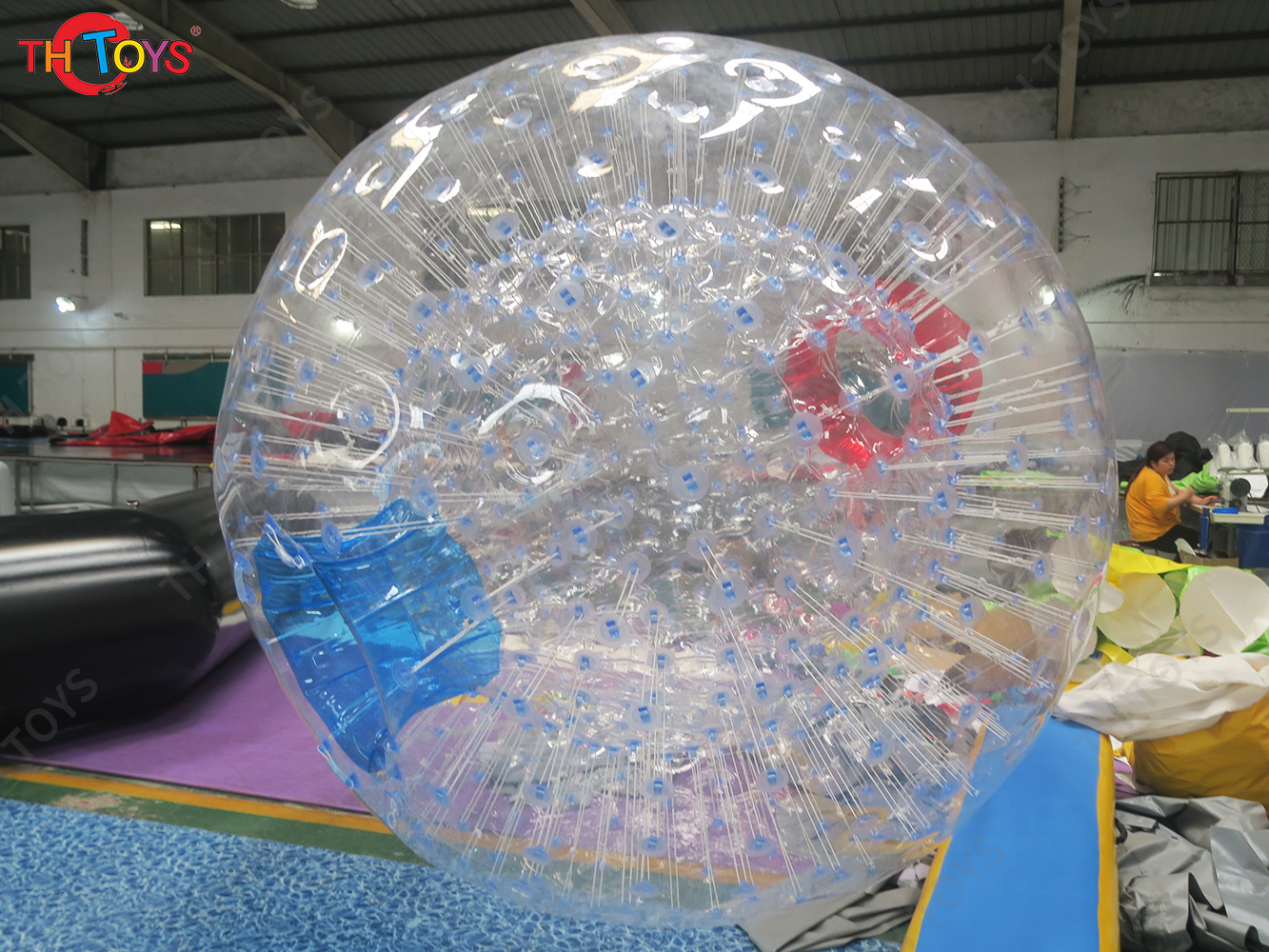 Rolling Ball On Grass Inflatable Bumper Ball/ Zorb Ball/Inflatable Human Hamster Balls