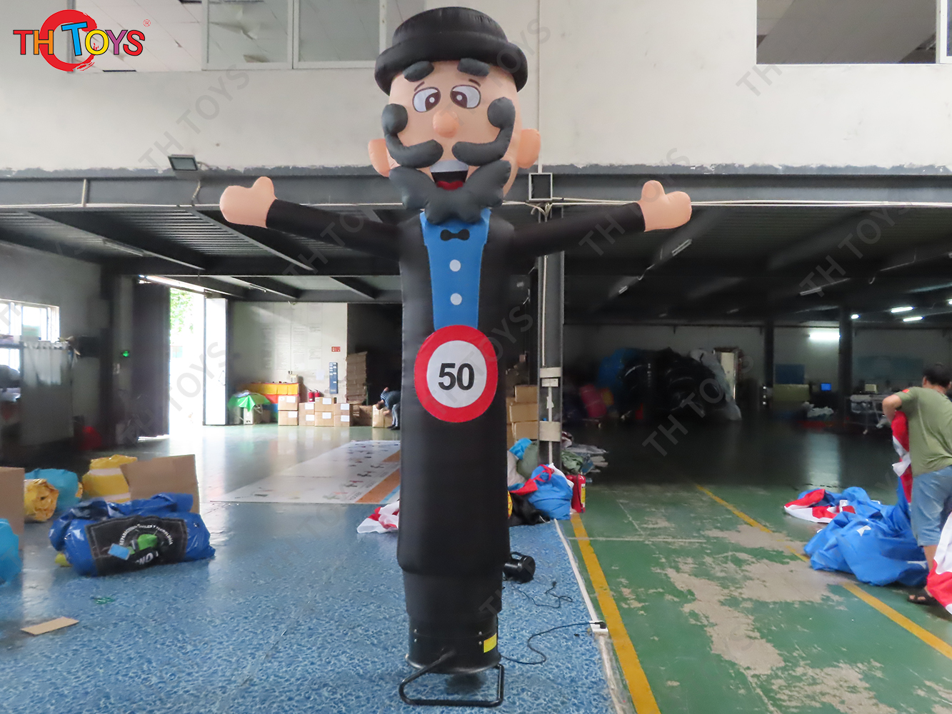 Advertising inflatable Abraham and Sarah Holland Cartoon Balloon For Birthday Party