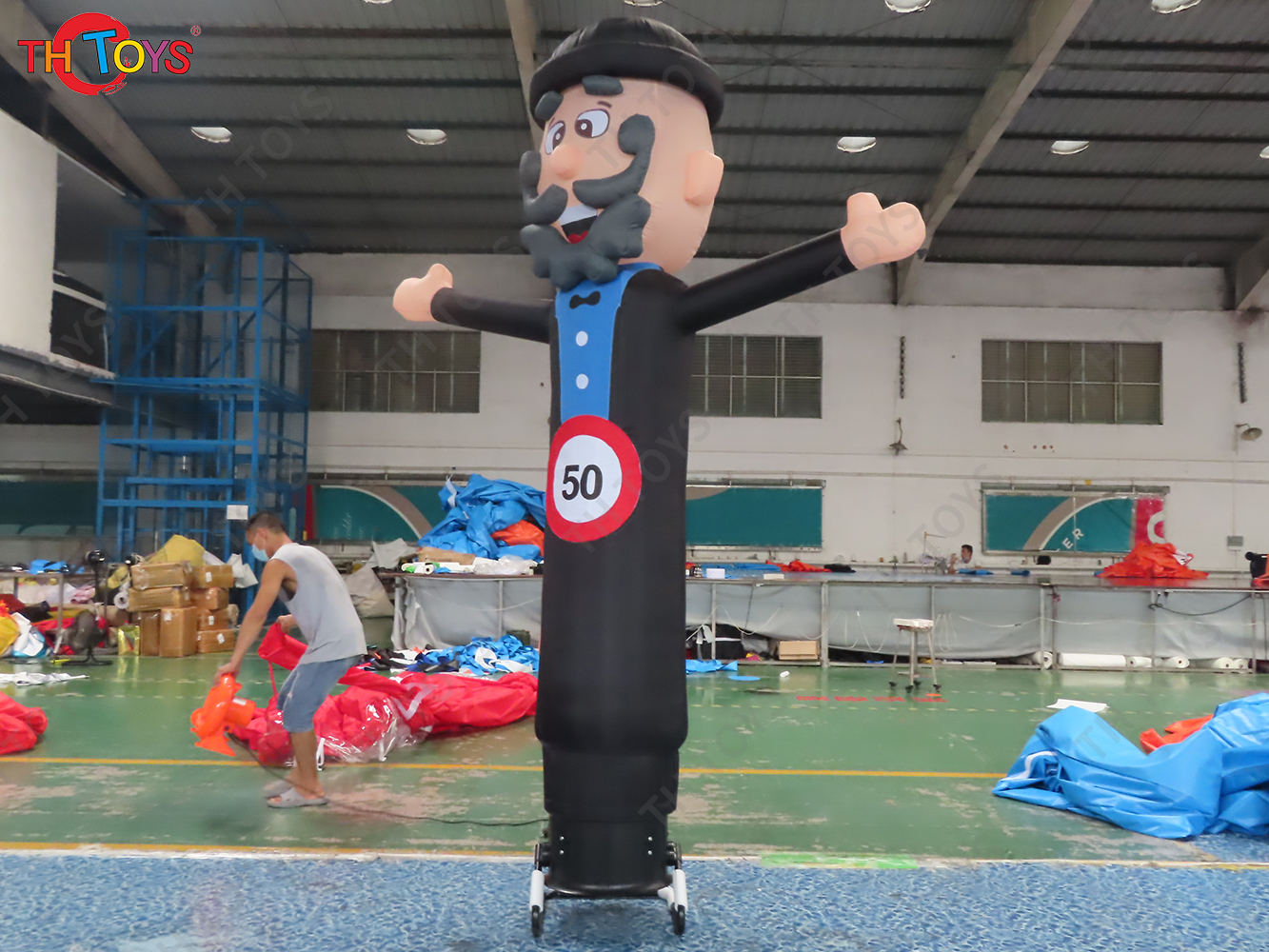 Advertising inflatable Abraham and Sarah Holland Cartoon Balloon For Birthday Party