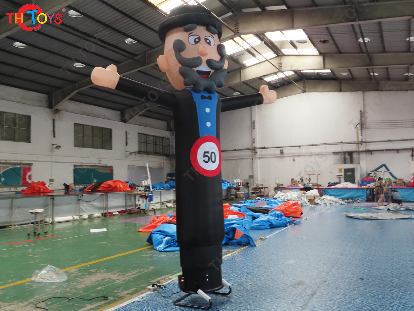 Advertising inflatable Abraham and Sarah Holland Cartoon Balloon For Birthday Party