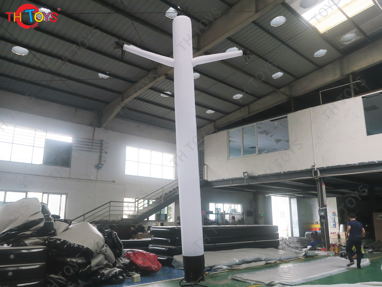 Free Door Shipping Halloween Advertising Inflatable Sky Dancing Tube Dancers for Decoration