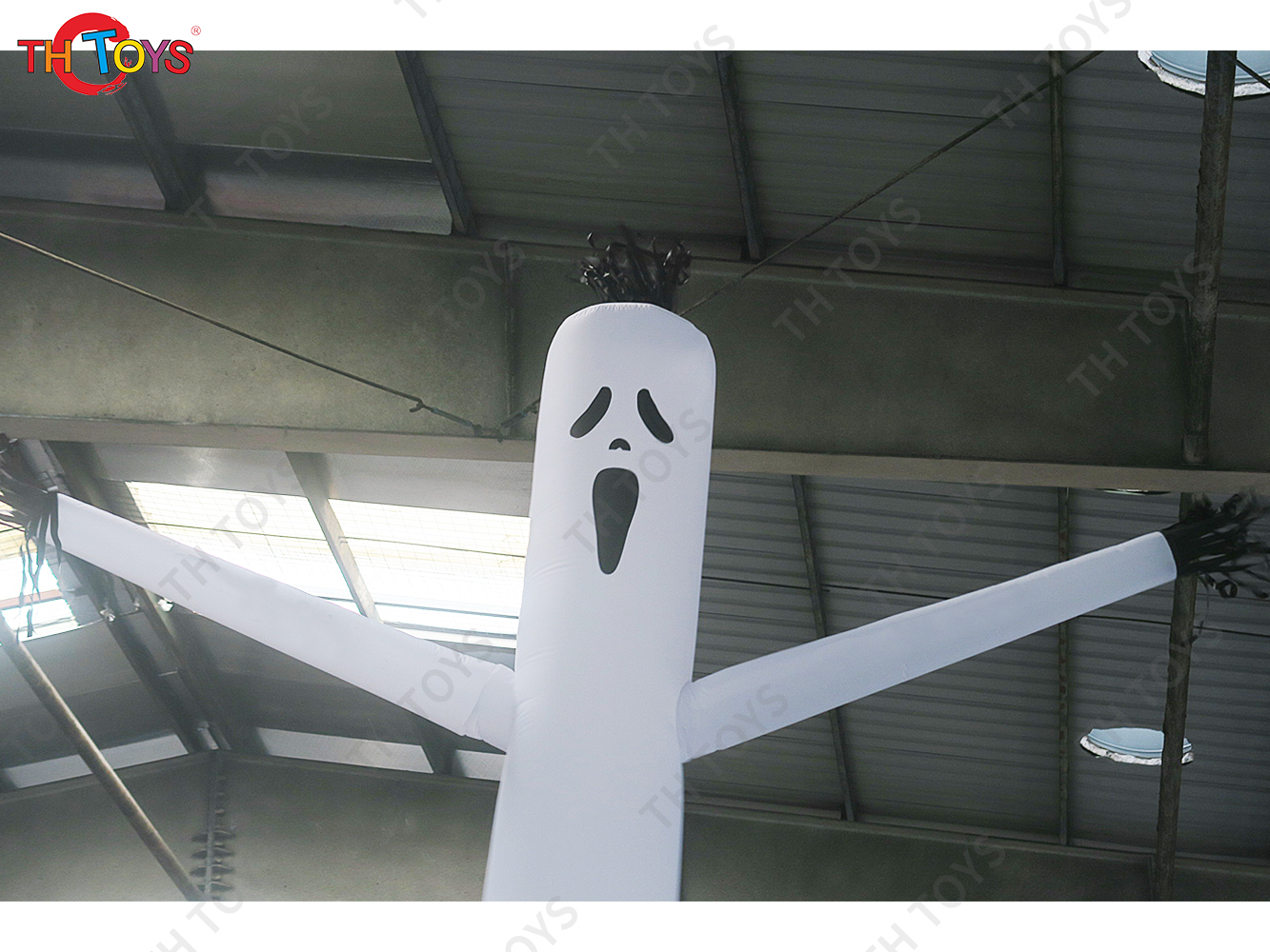 Free Door Shipping Halloween Advertising Inflatable Sky Dancing Tube Dancers for Decoration
