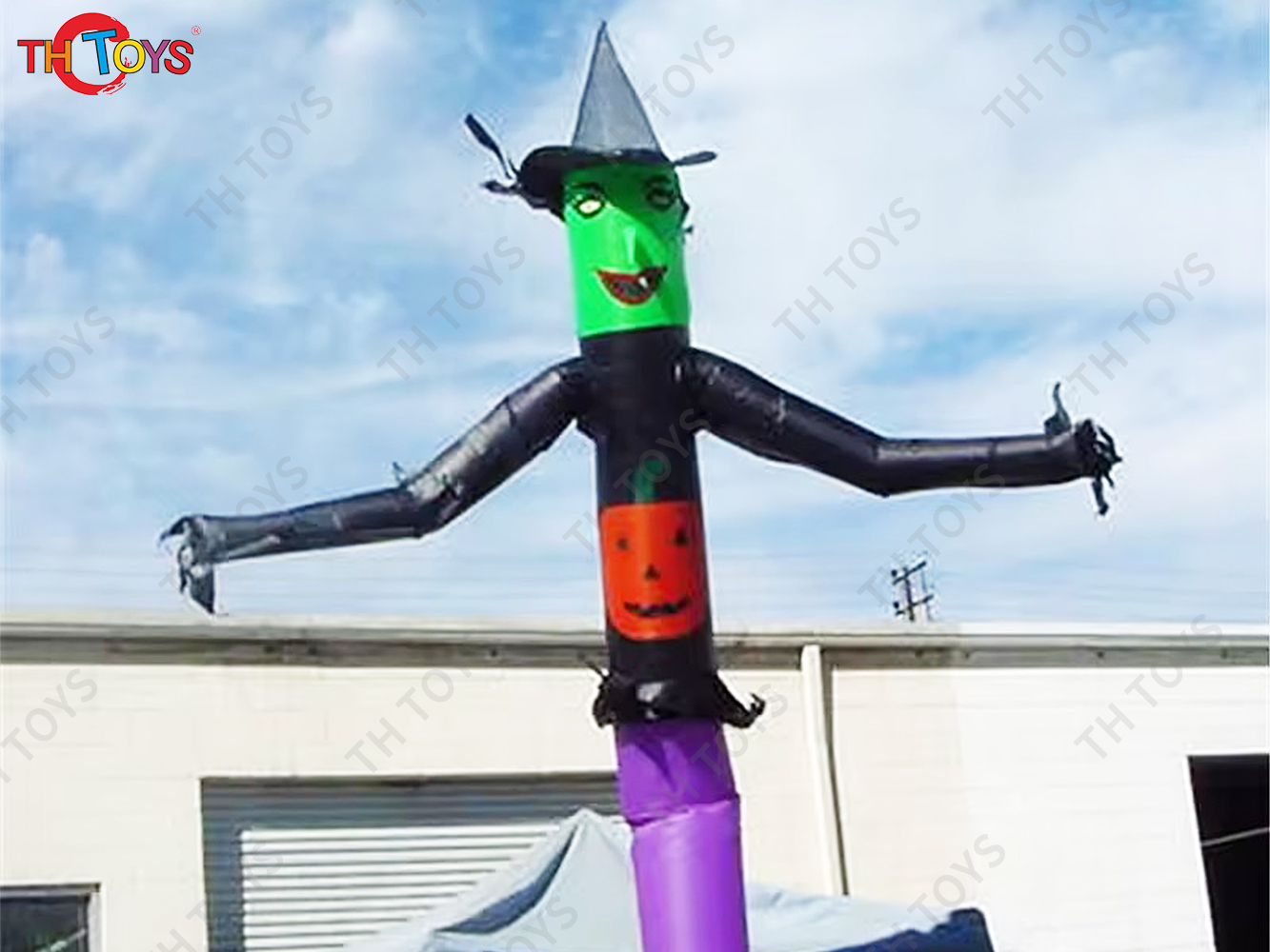 Halloween Advertising Inflatable Sky Dancing Tube Dancers for Decoration