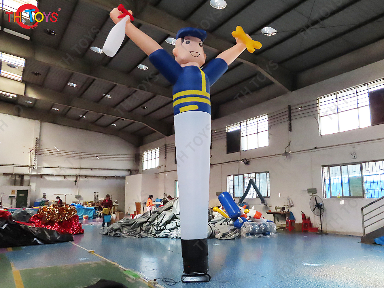 Car Washing Advertising Inflatable Sky Dancer Dancing Tubes For Sale
