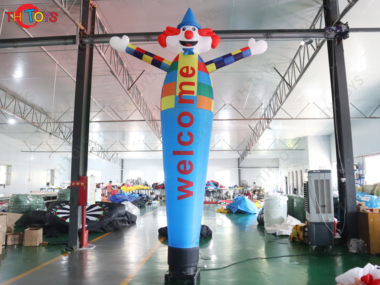inflatable clown dancer , inflatable clown dancer cartoon clown air dancer clown flying tube man