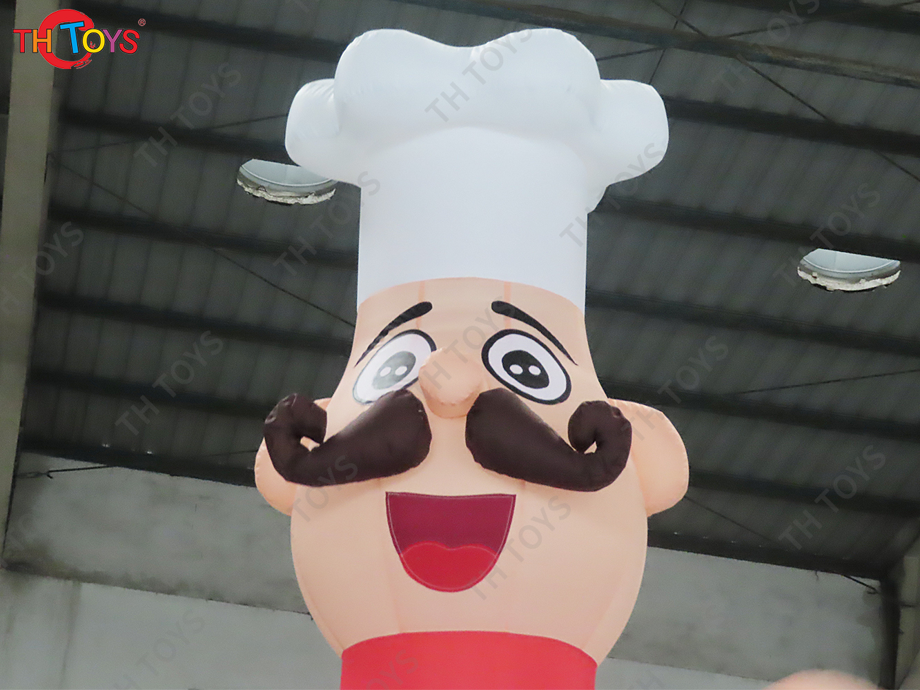 3m tall customize logo Inflatable Waving-Hand Air Dancer / Inflatable Chef Air Dancer / Cook Sky Dancer Toys