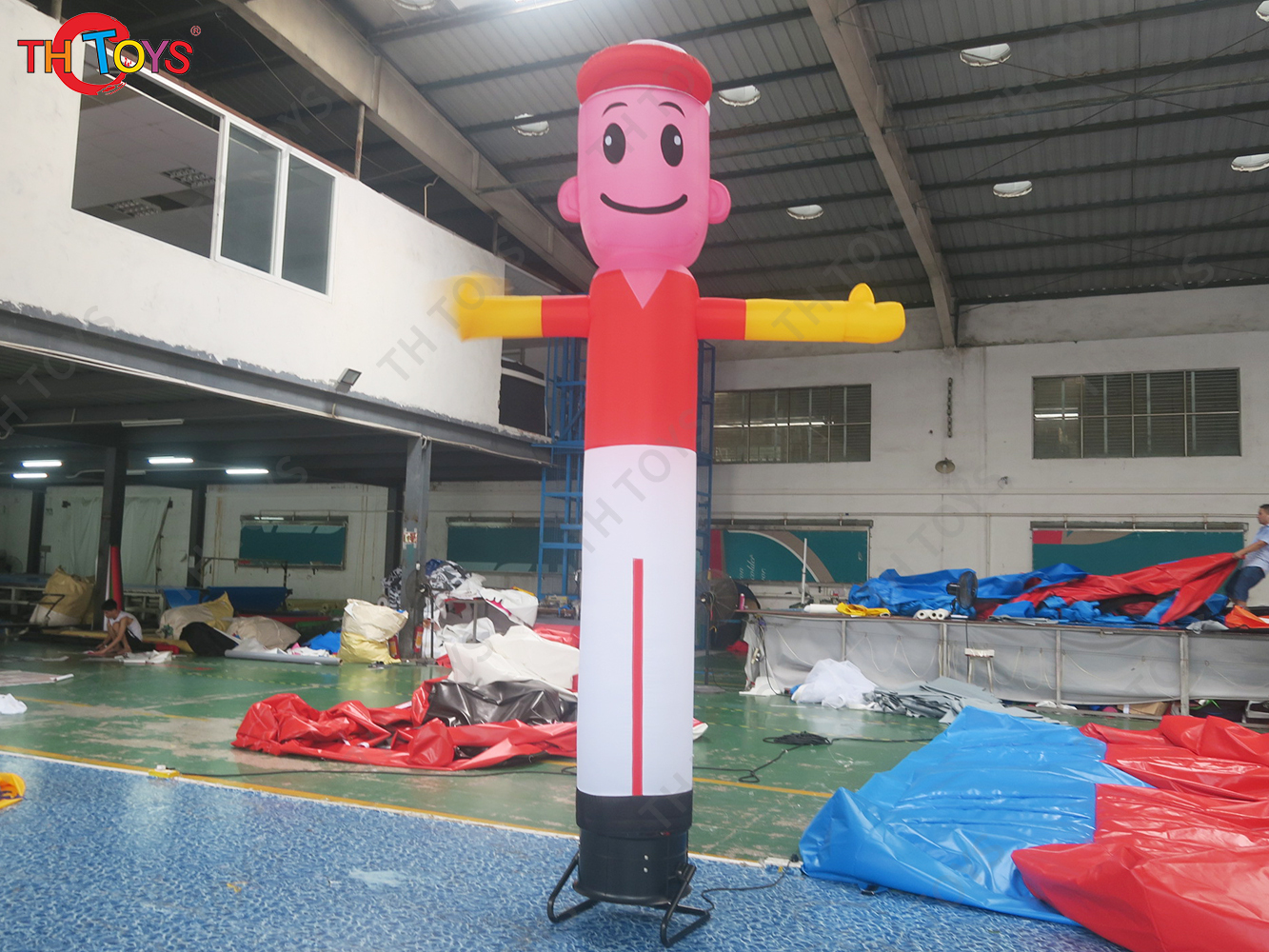 10ft/3m Air Dancers Sky Dancer Inflatable Tube Man Puppet Wind Flying Promotional Balloons Advertising Waver