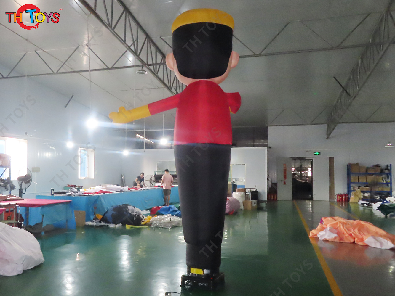 Personalized 3mH Inflatable Waving Air Dancer For Advertising Decoration / 10ft Tall Sky Dancer Balloon Toy