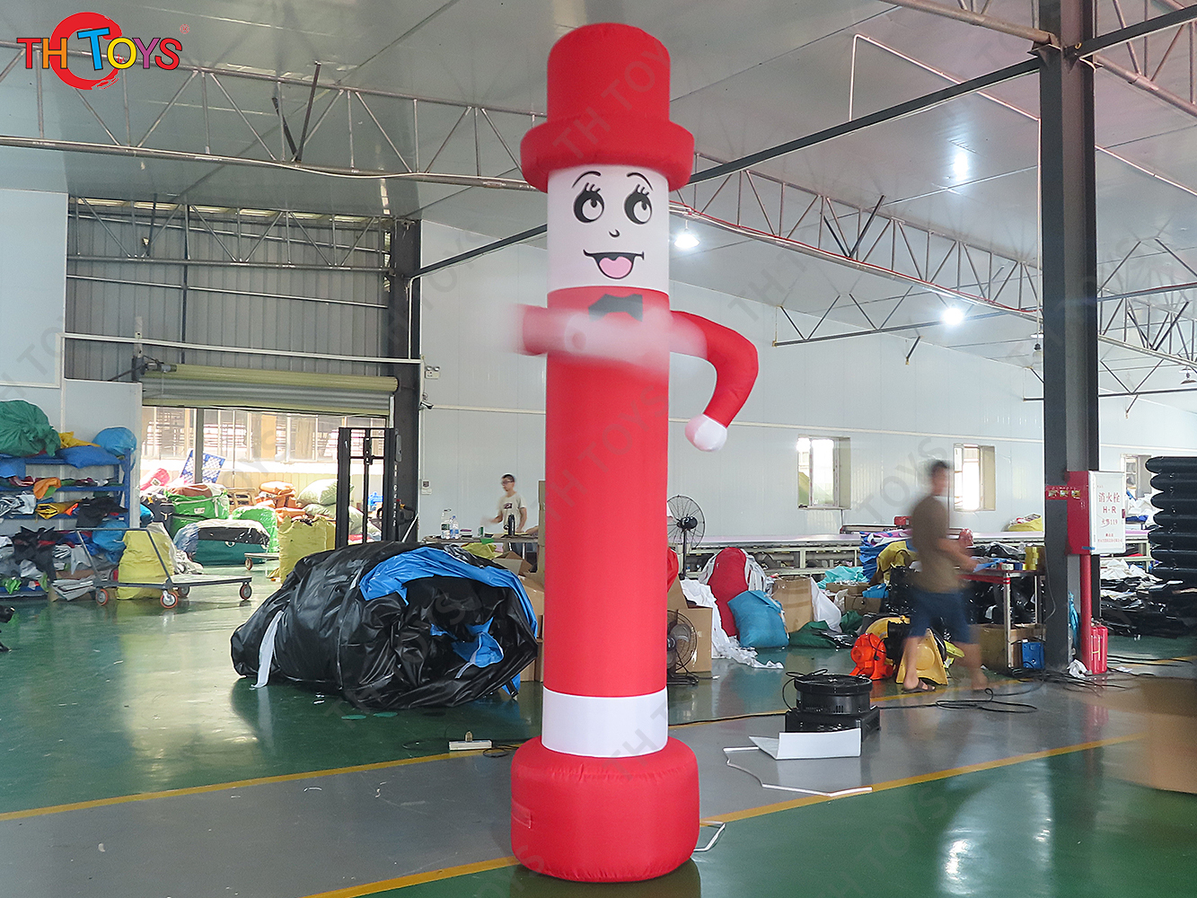 3m/4m High Hand Waving Dancer Blow Up Inflatable Sky Dancer For Sale
