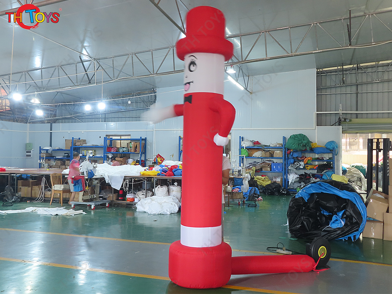 3m/4m High Hand Waving Dancer Blow Up Inflatable Sky Dancer For Sale