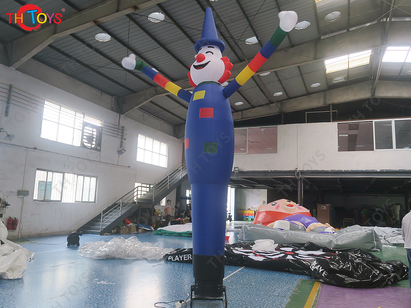 happy clown inflatable air dancer for sale, inflatable sky dancer for advertising, inflatable dancing clown model