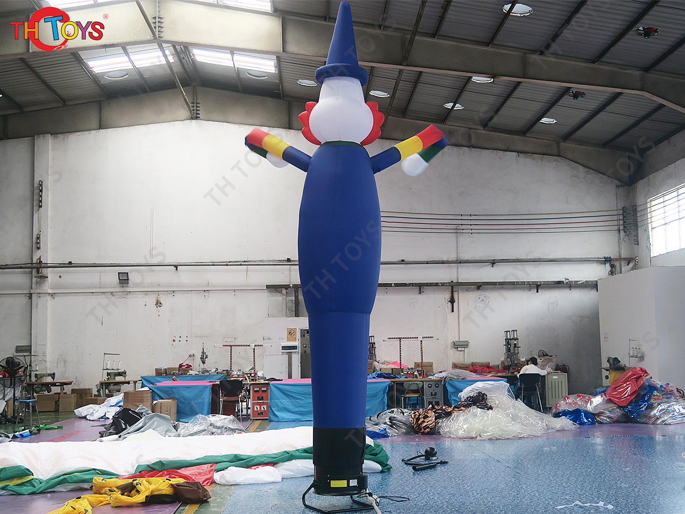 happy clown inflatable air dancer for sale, inflatable sky dancer for advertising, inflatable dancing clown model