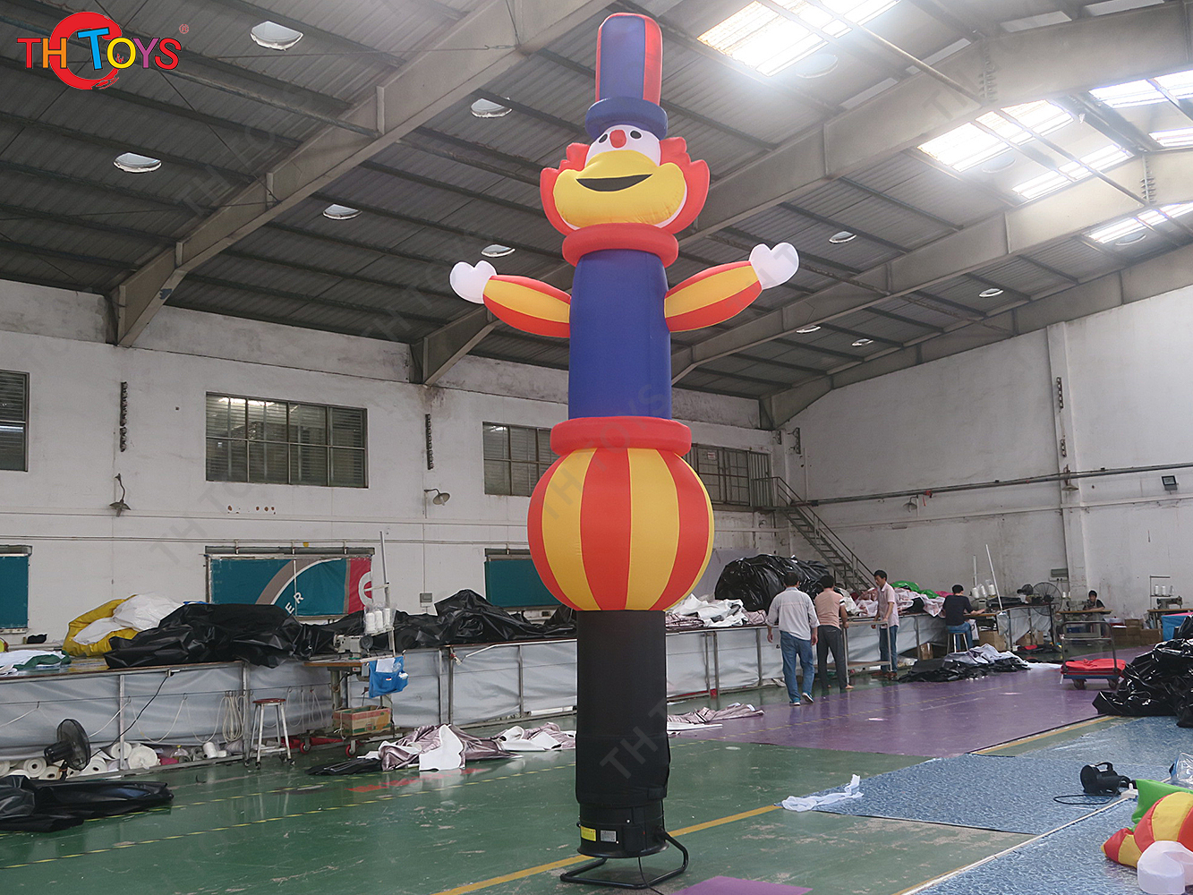 happy clown inflatable air dancer for sale, inflatable sky dancer for advertising, inflatable dancing clown model