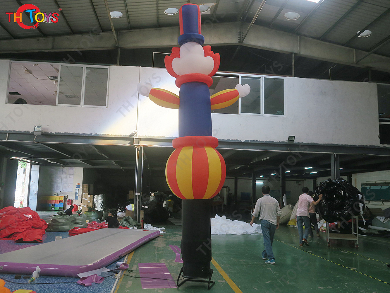 happy clown inflatable air dancer for sale, inflatable sky dancer for advertising, inflatable dancing clown model
