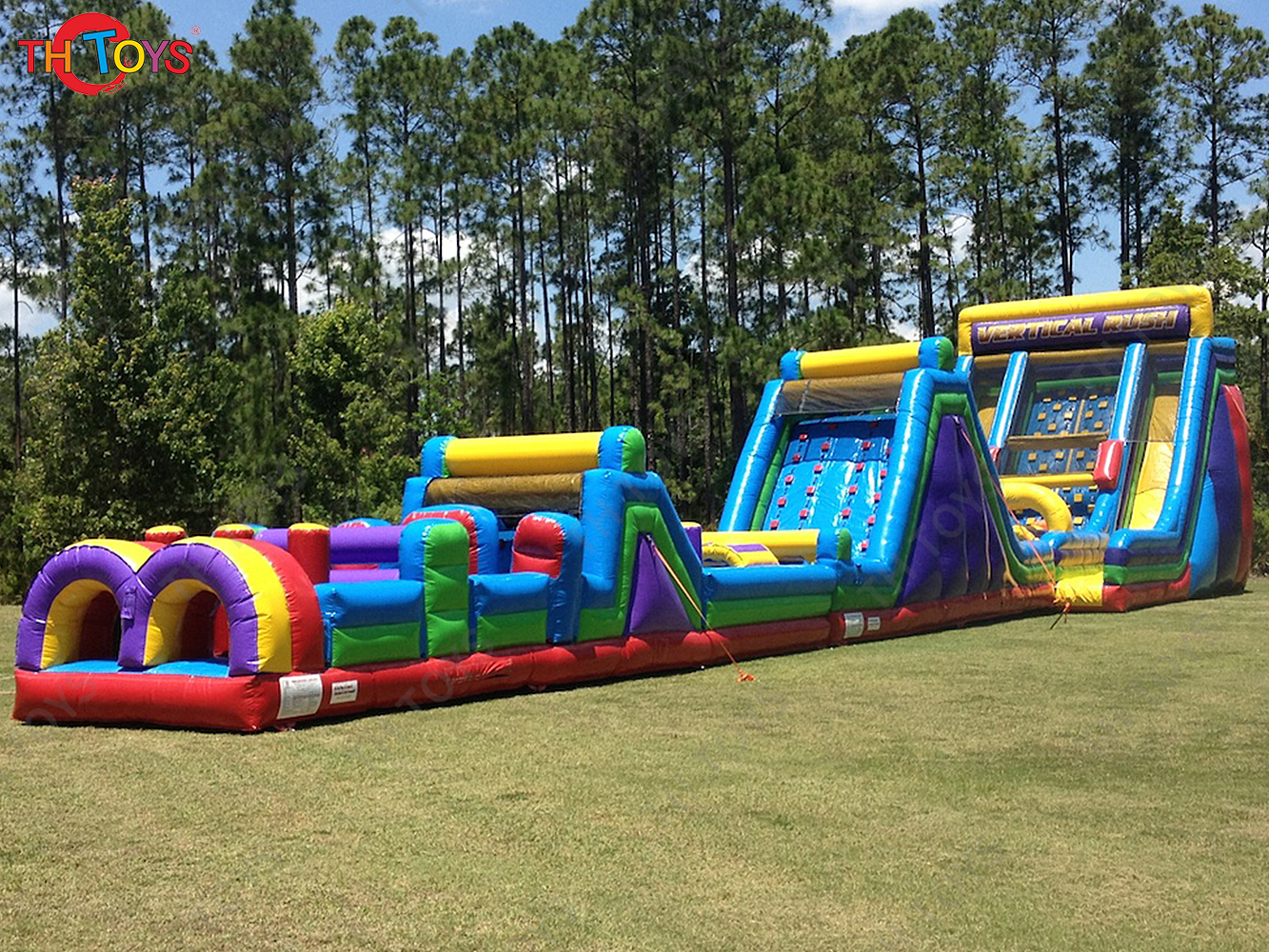 High Quality Inflatable Equipment Inflatable Obstacle Course,Inflatable slide climbing Sport Arena