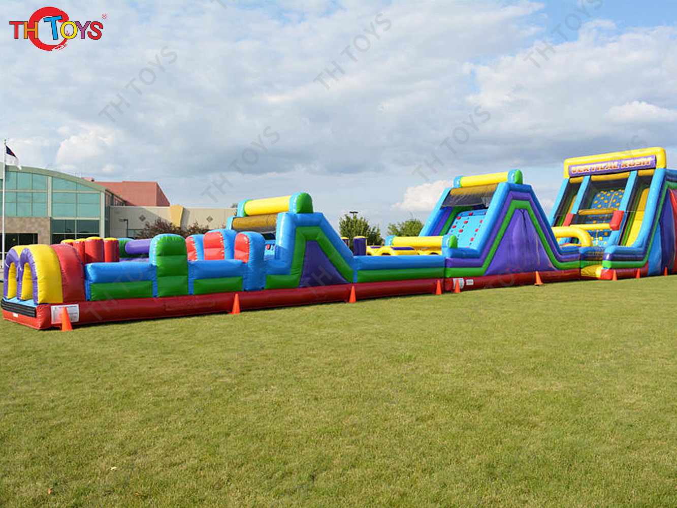 High Quality Inflatable Equipment Inflatable Obstacle Course,Inflatable slide climbing Sport Arena