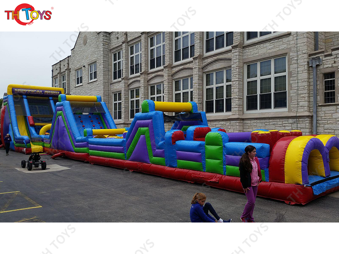 High Quality Inflatable Equipment Inflatable Obstacle Course,Inflatable slide climbing Sport Arena