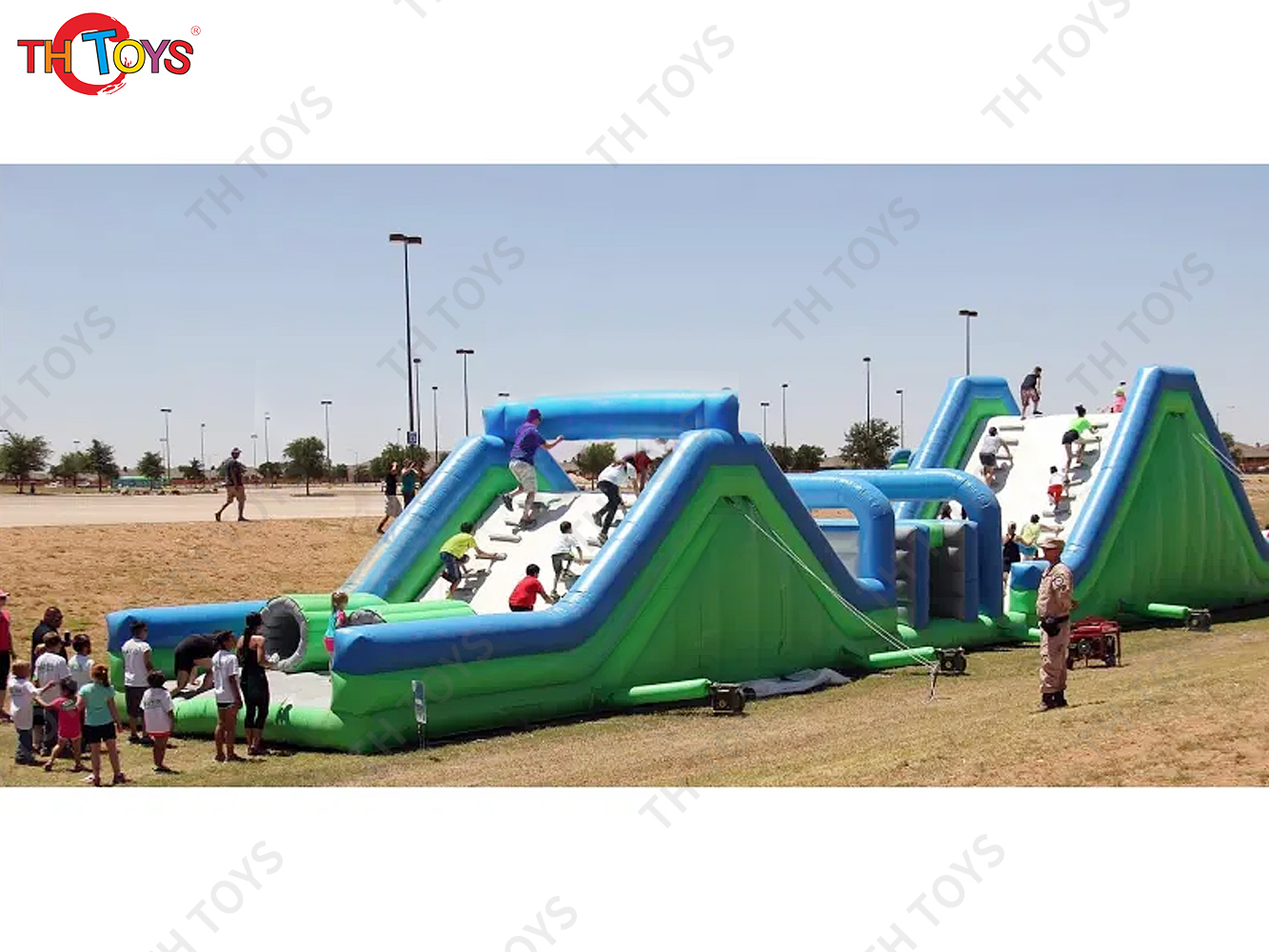 Commercial Outdoor Inflatable Obstacle Courses Challenge Inflatable event sport Games for kids and adults