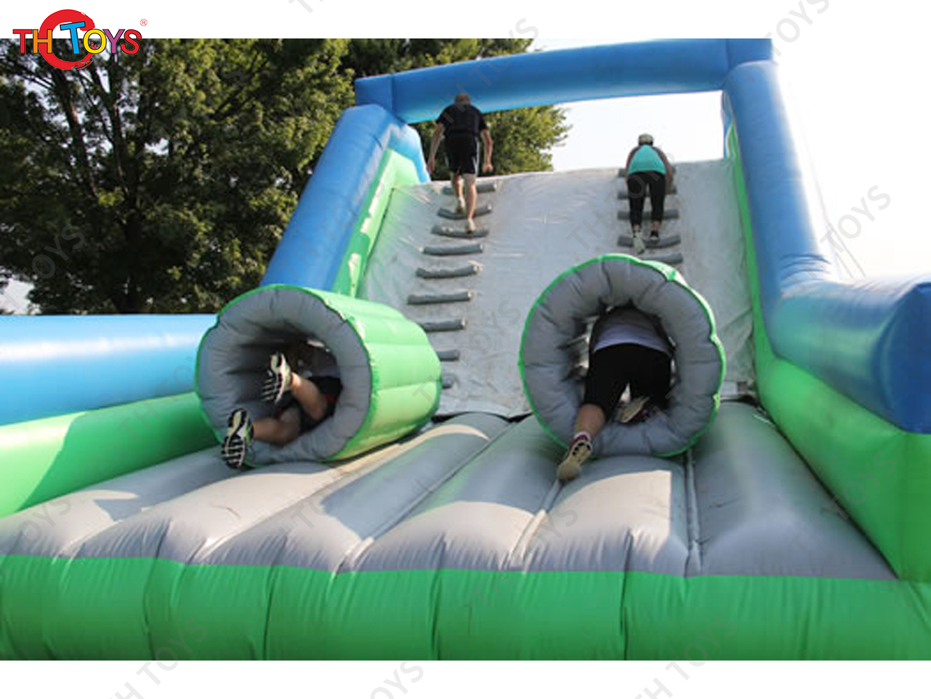 Commercial Outdoor Inflatable Obstacle Courses Challenge Inflatable event sport Games for kids and adults