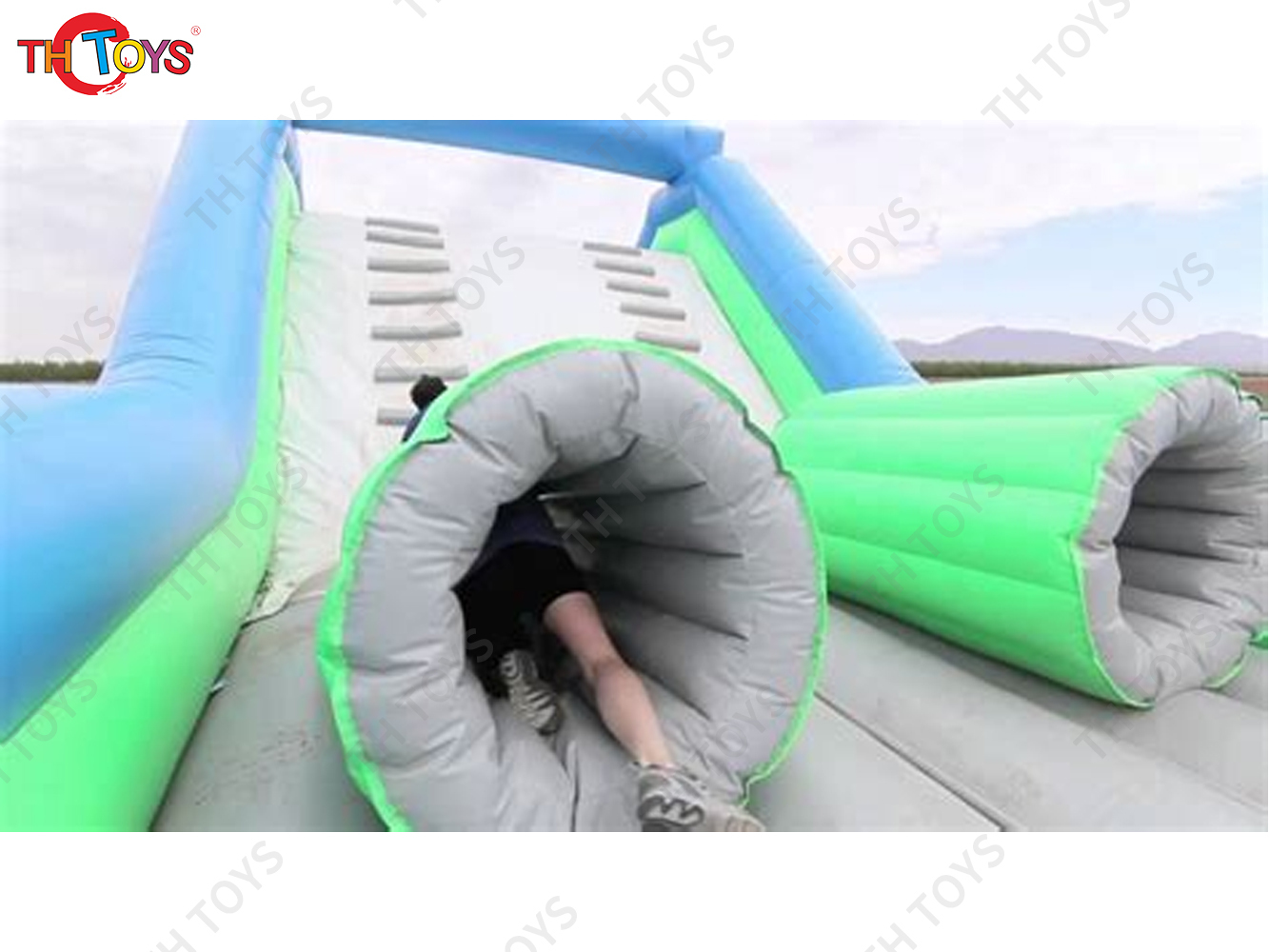 Commercial Outdoor Inflatable Obstacle Courses Challenge Inflatable event sport Games for kids and adults