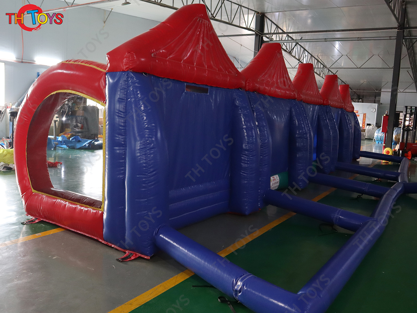 Newest 5 in 1 Inflatable Carnival Bundle Games For Kids And Adults