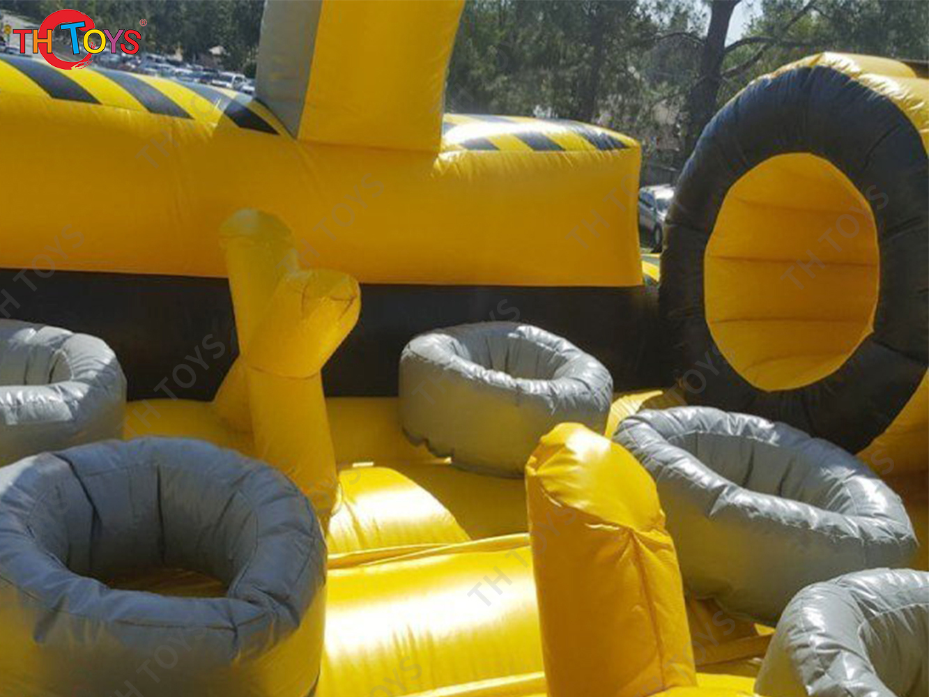 popular team work game inflatable obstacle course,giant commercial inflatable obstacle course rush race