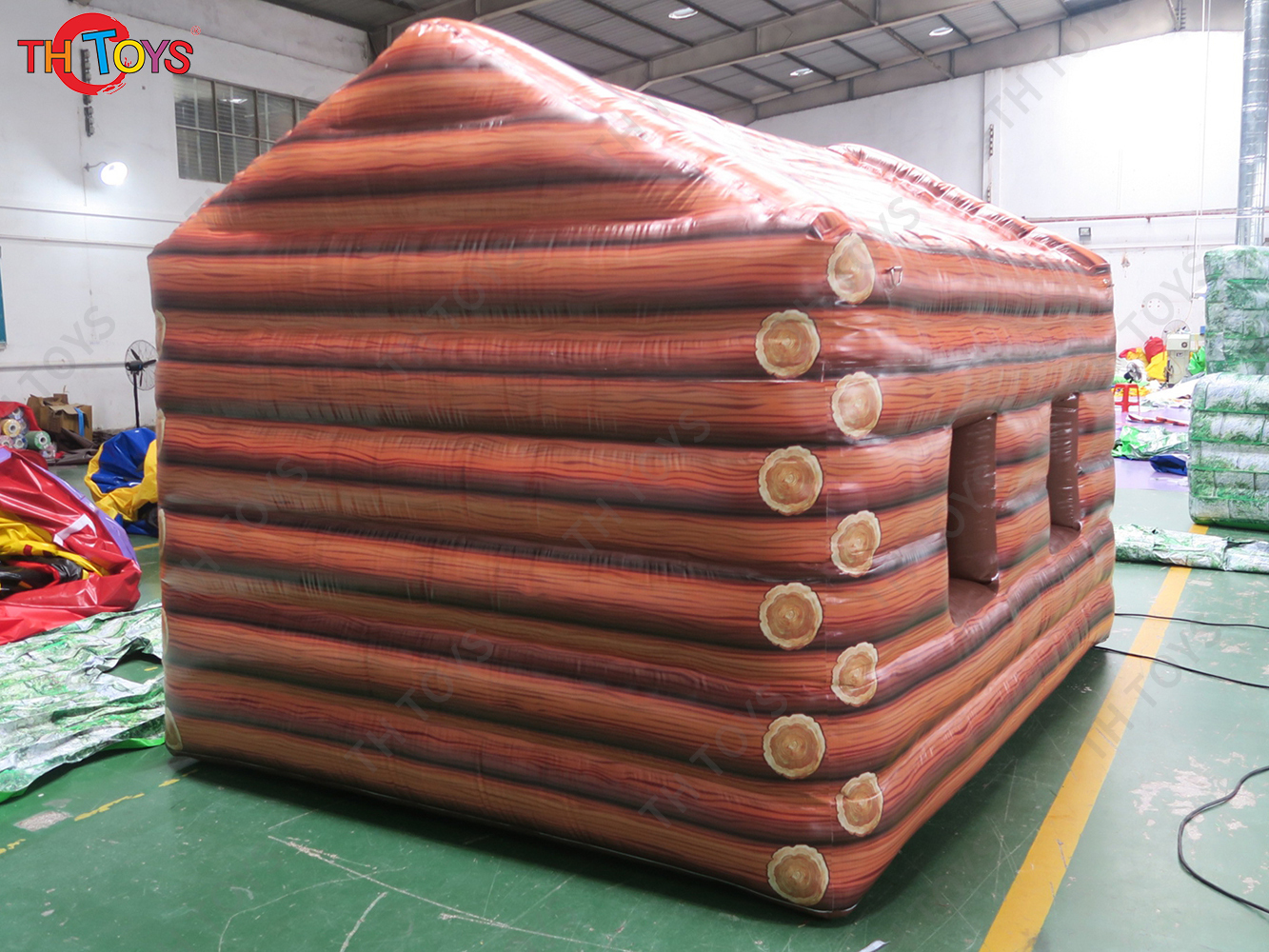3x2x2mH Inflatable Paintball Obstacles Outdoor CS Props Fortress Bunkers Inflatable Wall Camouflage Barrier for CS Sport Games