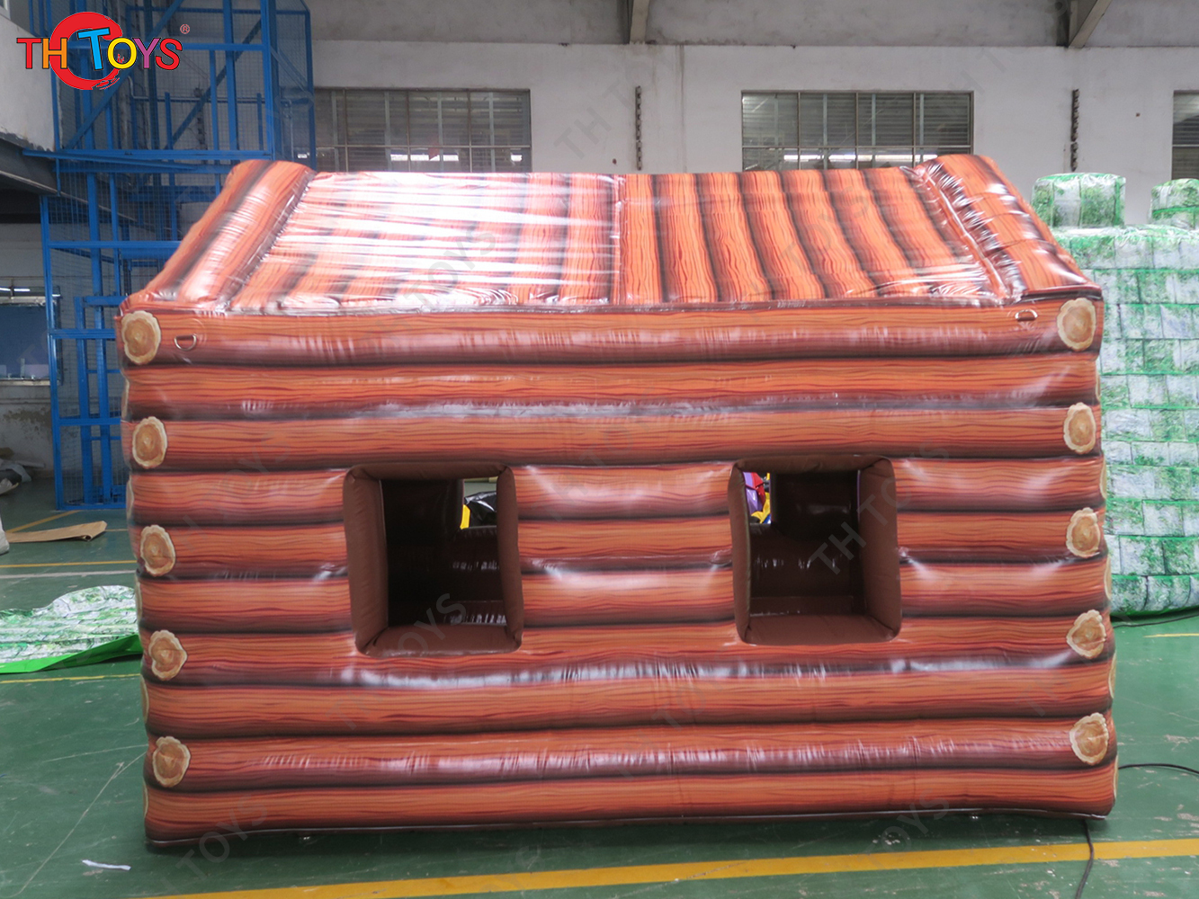 3x2x2mH Inflatable Paintball Obstacles Outdoor CS Props Fortress Bunkers Inflatable Wall Camouflage Barrier for CS Sport Games