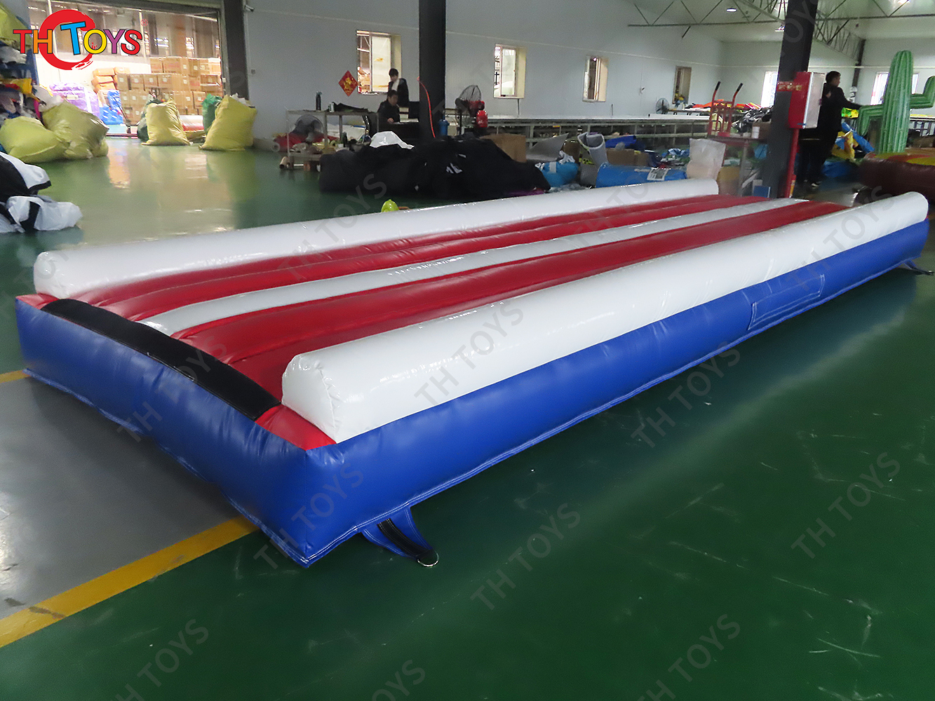 6x2m Inflatable Airtrack Tumbling Gym Mat PVC Tarpaulin Air Track For Gymnastics