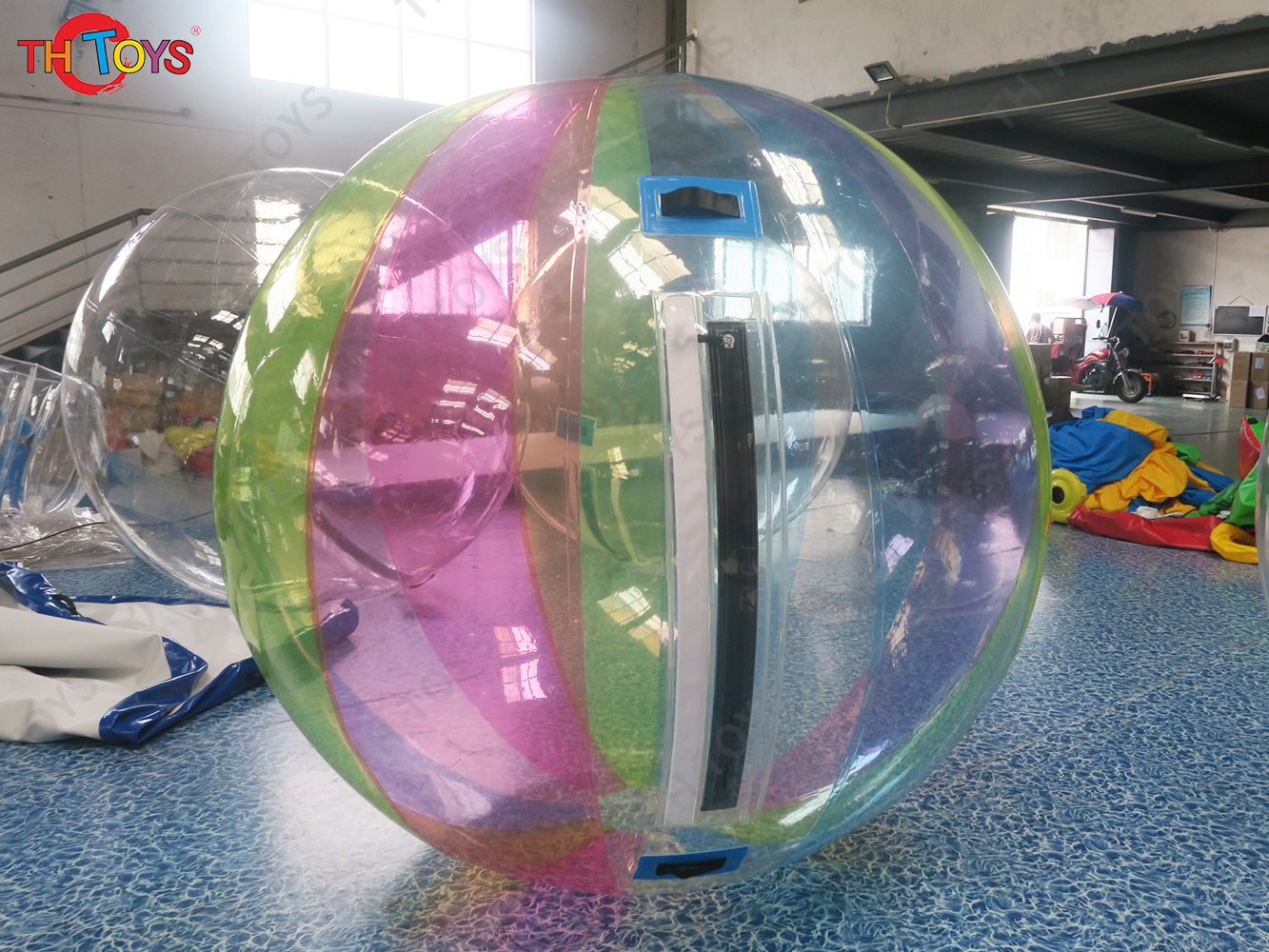 2pcs Per Lot 2m Dia Inflatable Water Walking Ball Colorful Human Water Roller Balls for Sale
