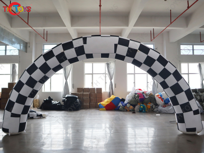 customized arch Inflatable start finish archway Event Entrance Finish Line for Sports Events