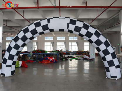 customized arch Inflatable start finish archway Event Entrance Finish Line for Sports Events