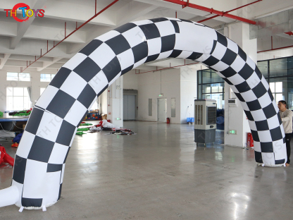 customized arch Inflatable start finish archway Event Entrance Finish Line for Sports Events