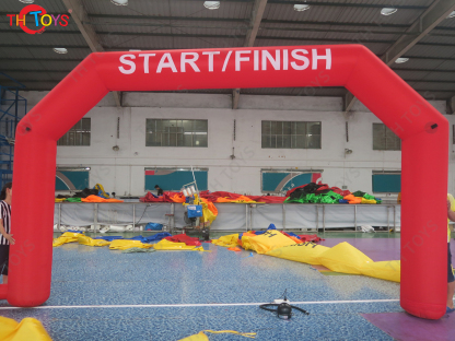 customized arch Inflatable start finish archway Event Entrance Finish Line for Sports Events