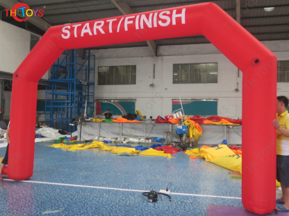 customized arch Inflatable start finish archway Event Entrance Finish Line for Sports Events