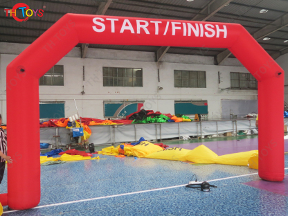 customized arch Inflatable start finish archway Event Entrance Finish Line for Sports Events