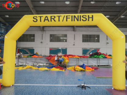 customized arch Inflatable start finish archway Event Entrance Finish Line for Sports Events