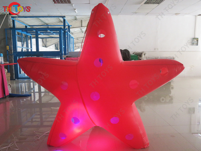 Inflatable Star Balloon with LED Lighting Outdoor Advertising Inflatable Starfish Balloon