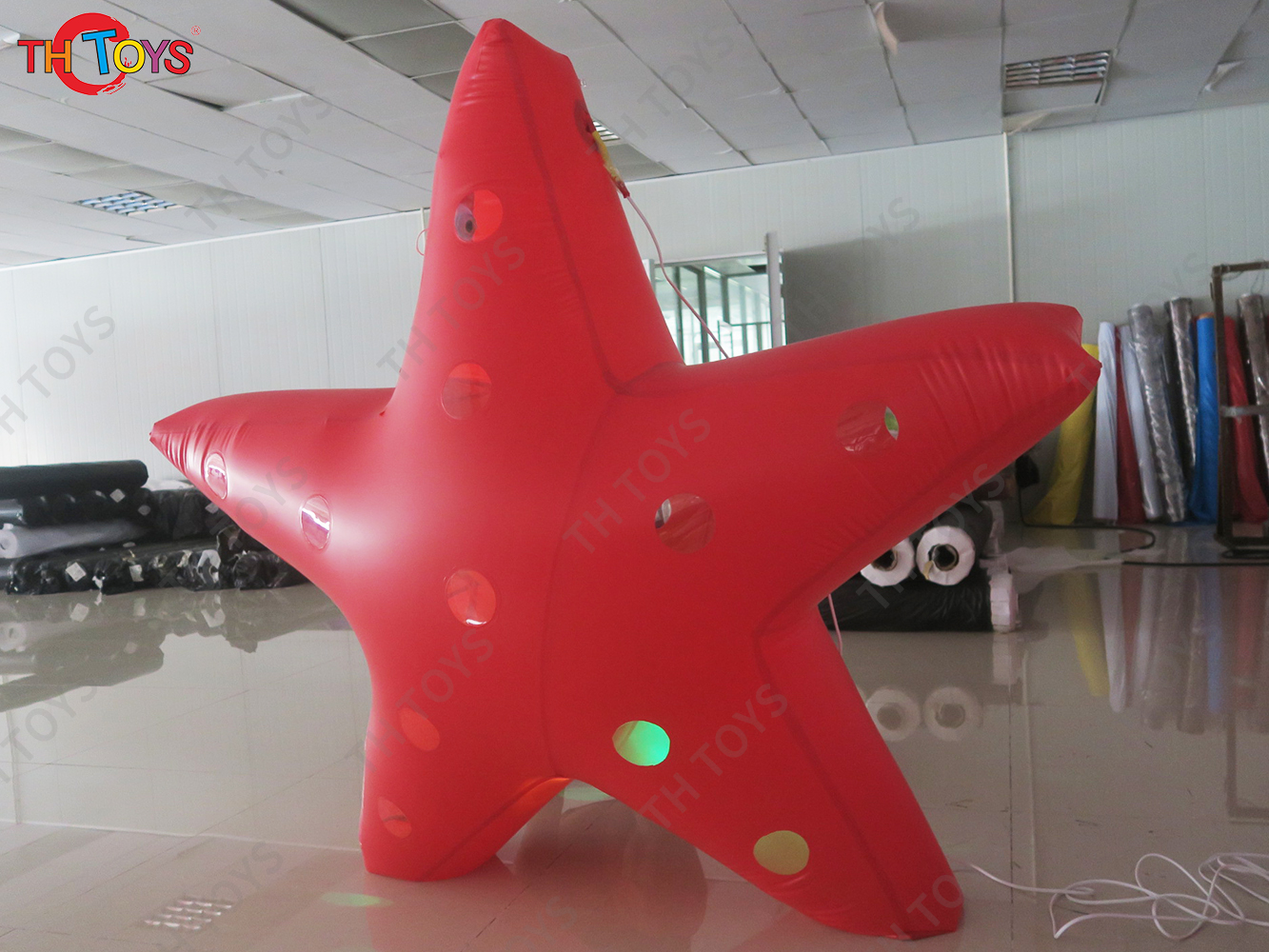Inflatable Star Balloon with LED Lighting Outdoor Advertising Inflatable Starfish Balloon