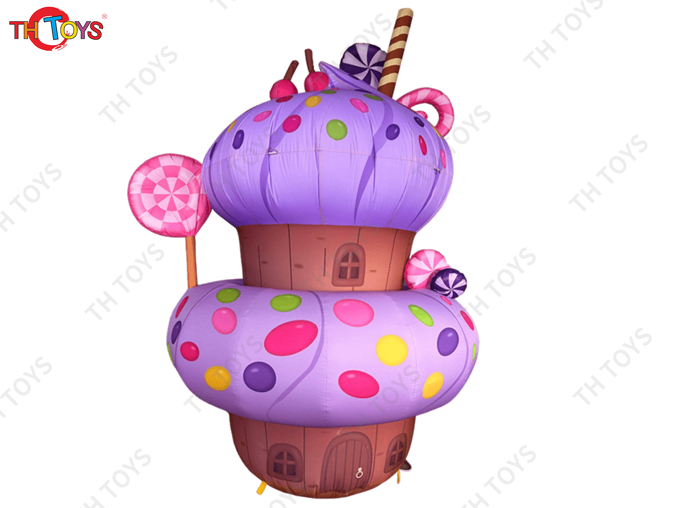 Inflatalbe Advertising Sweet House Inflatable Candy Cake Model