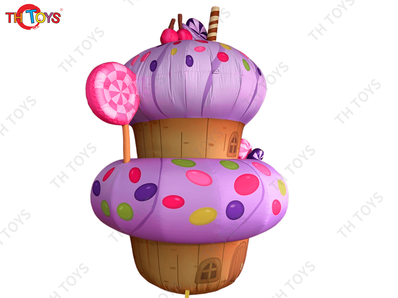 Inflatalbe Advertising Sweet House Inflatable Candy Cake Model