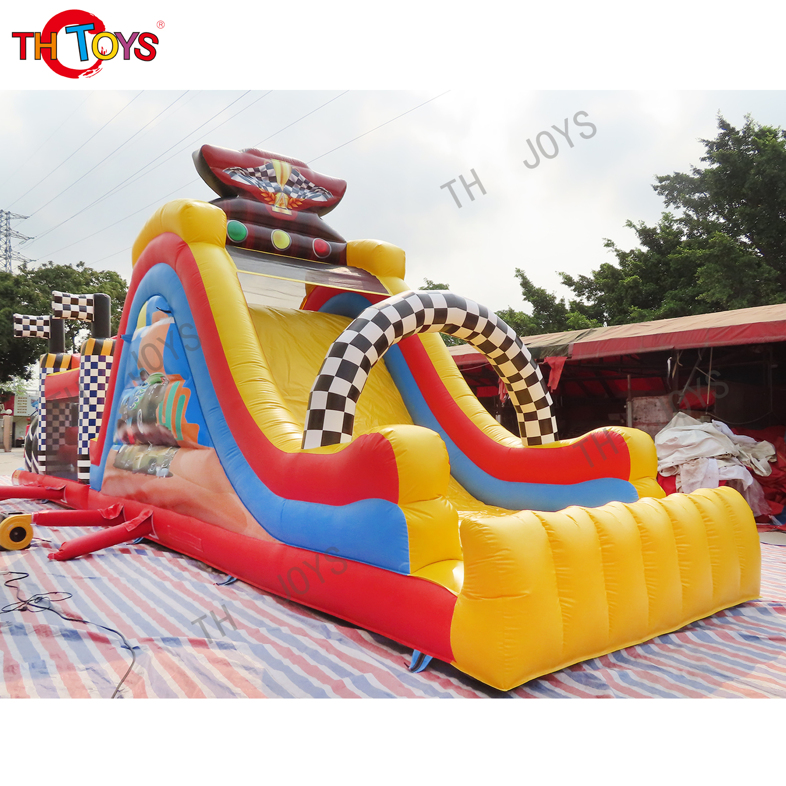 Inflatable Obstacle Course Sports Games-7