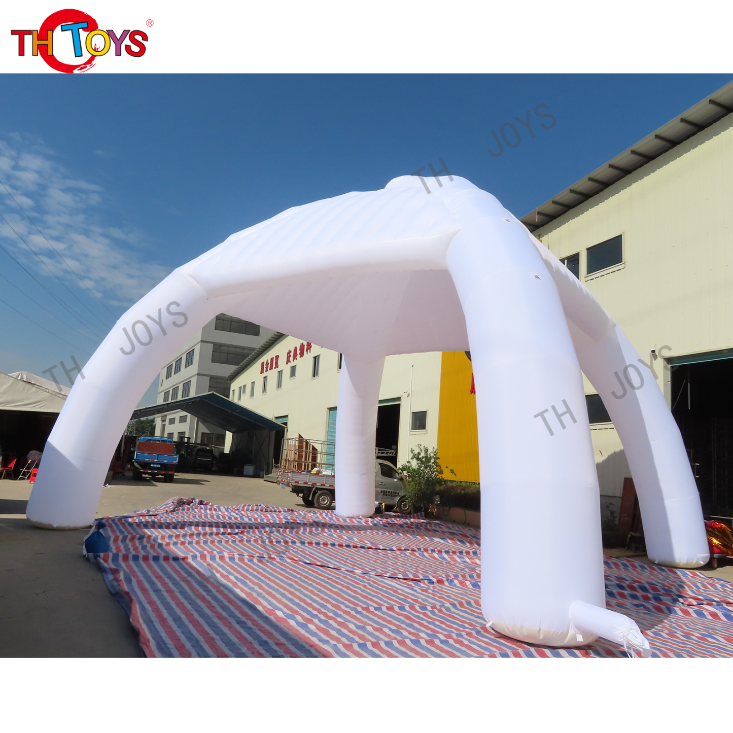 Inflatable spider tents05