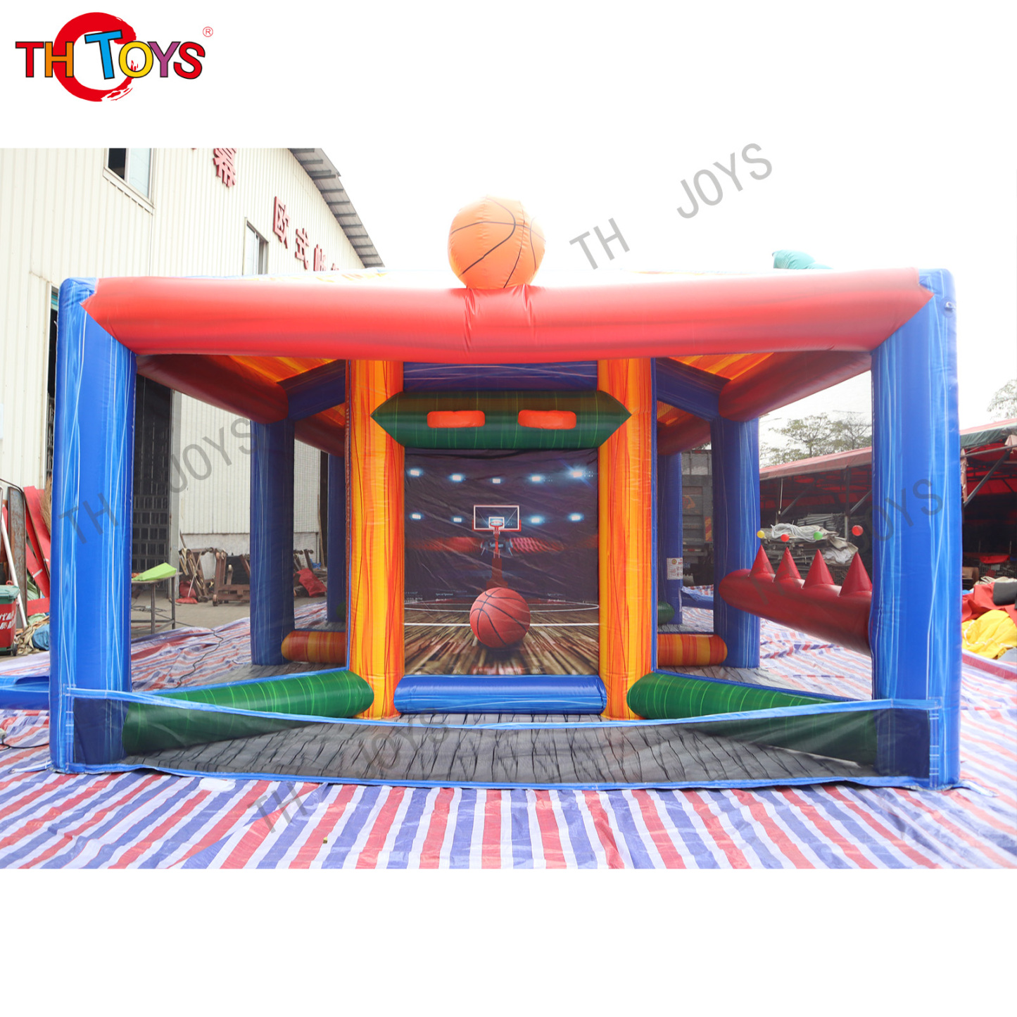 outdoor funny inflatable carnival sport game with customized design